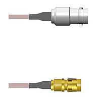 Amphenol Custom Cable Q-0203A0001072i RF Cable Assemblies BNC-SJ/SMA-SP G178 72I