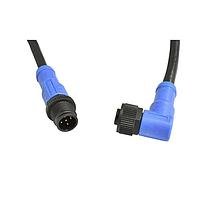 Amphenol LTW HPC-000505-0MF-DSA10 Sensor Cables / Actuator Cables NMEA 2000, Micro, Plastic, 4A, 05 pins, Male Connector, Male Contact, Straight-to-Right Angle, Screw Thread, Overmolded Double Ended, Length 10000mm, IP68