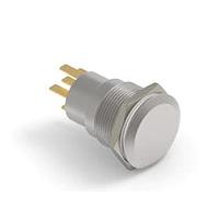Alcoswitch - TE Connectivity 4-2213767-0 Pushbutton Switches AV19 SPL 0.4VA MOVE RING LED BLUE 24V