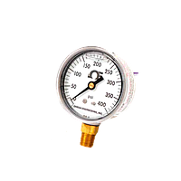 OMEGA PGF-25L-60 Liquid Filled and Leakproof Pressure Gauge (Gauge; 0~60psi; 1/4"NPT Male)