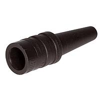 HUBER+SUHNER 78_Z-0-3-4 Accessories Taper Sleeve, black, jacket diam. 4.8 mm typ.RG_58_C/U