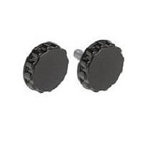 Davies Molding 3015-A Clamping Knob Round Fluted Knobs