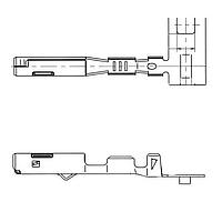 Yazaki 7116410002 Terminals TERM YESC FEM 1.5MM UNSLD