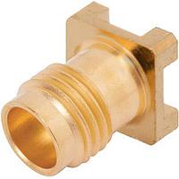Amphenol SV Microwave 1621-00001 PCB Connectors 2.4mm Female PCB Low Profile Thru-Hole Connector