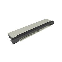 Amphenol FCI 62684-381100ALF Board Mount 0.50mm Flex Connector, OPU Series, 38 Position , Side Entry, Lower Side Contact, Surface Mount, ZIF