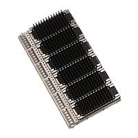 AMP Connectors - TE Connectivity 2170707-3 Cage Assemblies CAGE ASSY 1X6 QSFP28 SPRING HS