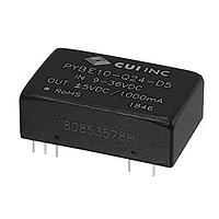 CUI Inc PYBE10-Q24-D5 Isolated 5/-5 Vdc, 1/-1 A, 10 W, 9 - 36 Vdc Input