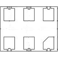 SiTime SIT9346AB-2B1A33E156.250000 MEMS Oscillators 156.25MHz, 3.3V, 20ppm, -40 to 95C, Bulk