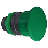 SCHNEIDER ZB5AC3 Head MMNTRY MSHRM, 40MM GRN