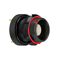 ODU GC1WBM-P17UM00-000L Receptacle HD PM RECPT W SL, sz 1, IP6K8 / IP6K9K, 17 Contacts, B (red) Key