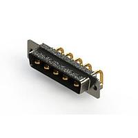 EDAC 629-5W5-640-1T2 Mixed Contact D-Sub Connectors Right-angle Power Combo D-Sub Connector