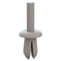 Essentra Components 61PR400300 Push-In Rivet Push Rivet, .250 Hole, .093-.312 Panel Thk