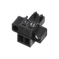 Molex 39504-0002 Plugs EURO 3.5MM 2 CIRCUIT HOR PLUG W/ SCREWS