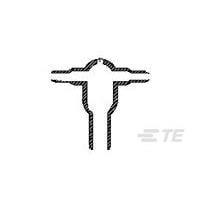 AMP Connectors - TE Connectivity 302A024-4-0 Transition Boot, T-shaped 302A024-4-0