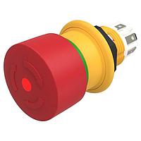 EAO 61-6451.4247 Standard Switches Switch emergency-stop twist release 1NC ST/PT, illuminated LED red, green indication ring