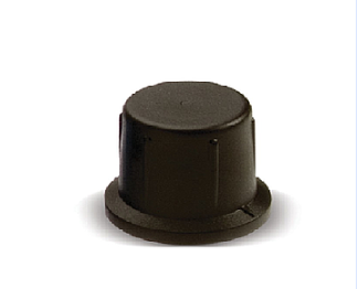 Glass cuvettes and caps used for photometric laboratory measurement