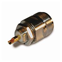 Amphenol RF 172270 Connectors N BLKHEAD RECEPTACLE BNC D-HOLE