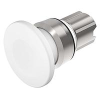 EAO 45-2631.29N0.000 Momentary, Round, Mushroom Head Mushroom-head pushbutton actuator illuminated white transparent D40 momentary front/housing metal