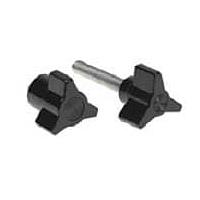 Davies Molding 3025BE Clamping Knob Three Arm Knobs