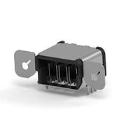 AMP Connectors - TE Connectivity 1274824-2 Connectors THREE PORT RECPT WITH FLANGE