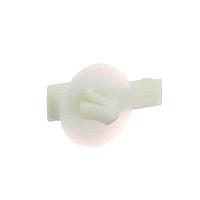 HellermannTyton 151-01243 Cable Mounting & Accessories Connector Clip, 5.35mm Hole Dia., PA66HIRHS, Natural, 4000/carton