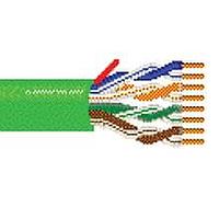 Belden 7988P N3UU1000 Composite Audio and Video Cable 24AWG 4PR UNSHLD 1000ft BOX GREEN