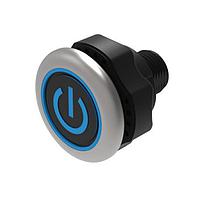 EAO 84-ADKS-C12-04B2 Touch Sensor Series 84 IO-Link Touch stainless steel-Dynamic, Symbol C12, 8.4...32V DC, Automatic, PNP-NO, 3-pol., connector M12, LED1: Green, LED2: Red, Configuration: 1202