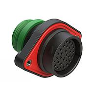 Amphenol SINE Systems AHDP02-24-33SN-STA Receptacles DURAMATE-PANELMATE RECPT