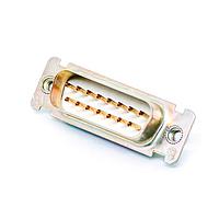 Cinch DAE15P Plug DSUB 15M SOD E GF ZINC