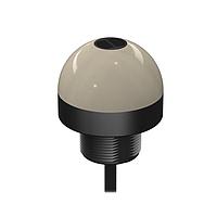 Banner Engineering K50RPLPGREQP Pick-to-Lights K50 E-Series EZ-LIGHT: 2-Color Polarized Retroreflective Sensor; Voltage: 12-30 V dc; Housing: Polycarbonate; IP67; Range: 2 m; Input: PNP (NC); Colors: Green Red; 150 mm (6 in) 4-pin M12 PVC Pigtail QD