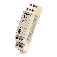 OMEGA TXDIN1630 DIN Rail Universal Input Transmitter with Push Button User Trim (Thermocouple, RTD, Voltage, Current, -40 to 75 mV, K: 200 to 1370°C, J: -100 to 1200°C, E: -100 to 1000°C, N: -180 to 1300 °C, T:-100 to 400°C, R:-10 to 1760°C, S:-10 to 1760°C,Pt100: -200 to 850°C)