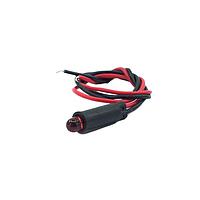 Mallory Sonalert FL1P-6XW-1-R12V Panel Lights LED RED 6MM NUT 12VAC/DC