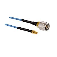 Johnson / Cinch Connectivity Solutions 415-0544-006 RF Cable Assemblies SMPM Female 2.92mm Straight Plug 40 GHz Test 0.047" Flexible Cable Assembly 6"