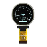 DISPLAY VISIONS EA W128128-XRLB OLED Displays Round OLED 1.2" Blue