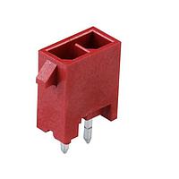 Molex 224246-0621 PCB Receptacle Versa Color Vert Header Thru Hole  Dual Row 6 Ckts  (Au) GloWire Red Tray