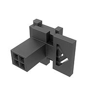 Amphenol FCI 10160855-04GLF Plugs MinitekPwr 3.0Dual RowPlug  4 POSBlack