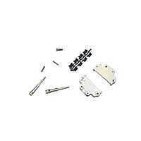 NorComp 966-025-030R121 Micro-D Backshell MICRO-D Backshell 25 Position 180 Straight