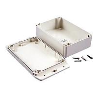 Hammond Manufacturing 1555H2F42GY Flanged Enclosure Watertight/Polycarb. 7.1x4.7x2.5" Flanged