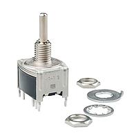 NKK Switches MRB12B Rotary Switches SPDT ON-ON .4VA BRACKET PC TERM