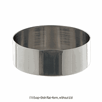 Bochem BC.8045 99.5% Nickel, Evap. Dish, without Lid, Flat, 100㎖, Φ90×h16mm