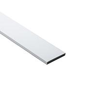 HellermannTyton 181-93010 Wiring Duct Cover for 3" Duct Wiring Duct Cover for 3" Duct, 6 ft Long, PVC, White, 30ft/box
