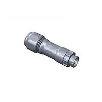Amphenol LTW AU-08BMMA-QL8MP0 Standard Circular Connector X-Lok, Mini Size, Plastic, 2A, 08 pins, Male Connector, Male Contact, Straight, Push Lock, Crimp, Field Installable, F6.0 - F8.0mm, IP68