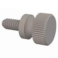 Essentra Components 090440025T Knurled Screw Knurled Thumb Screw, #4-40 Thread, 1/4 Lg