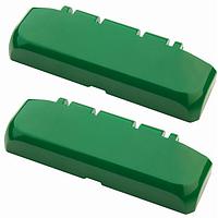 BOPLA 96310109 Hinged Quick-Release Catch COVER, HINGED, BOCUBE, 2 PC, 80MM, PC-V0, RAL 6029, GREEN