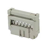 HARTING 09185067813 Ribbon Cable 6P FEMALE IDC W/ STRAIN RELIEF