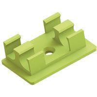 Essentra Components EFA04-64-001 Fiber Clip Isolator Clip,Yellow,4.5MM