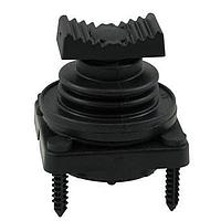 OTTO HTL2-312111GG12 Linear Hall Effect Finger Joystick Short Dbl. Stadium 0.970in SQ. Black