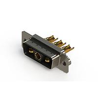 EDAC 627-3WK3222-3N2 Mixed Contact D-Sub Connectors Vertical Combo Dsub