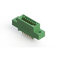 EDAC 345-014-556-502 With Flanges .100" (2.54mm) Pitch Card Edge Connector