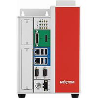 NexAIoT 10J70020001X0 Industrial PCs NIFE200P2 w/ Baytrail Celeron J1900(2GHz, 4T4C,10W), 2x DDR3L DVI-I, DP, 4x USB, 2x LAN, 2x RS232/485 isolation, 2xmPCIe, SD, SSD Slot 24 VDC, -5 - 55C, WDH: 151x157x230 mm, FBI Expansion opening, 2xPCI Slot (Barebone only. Any additional components